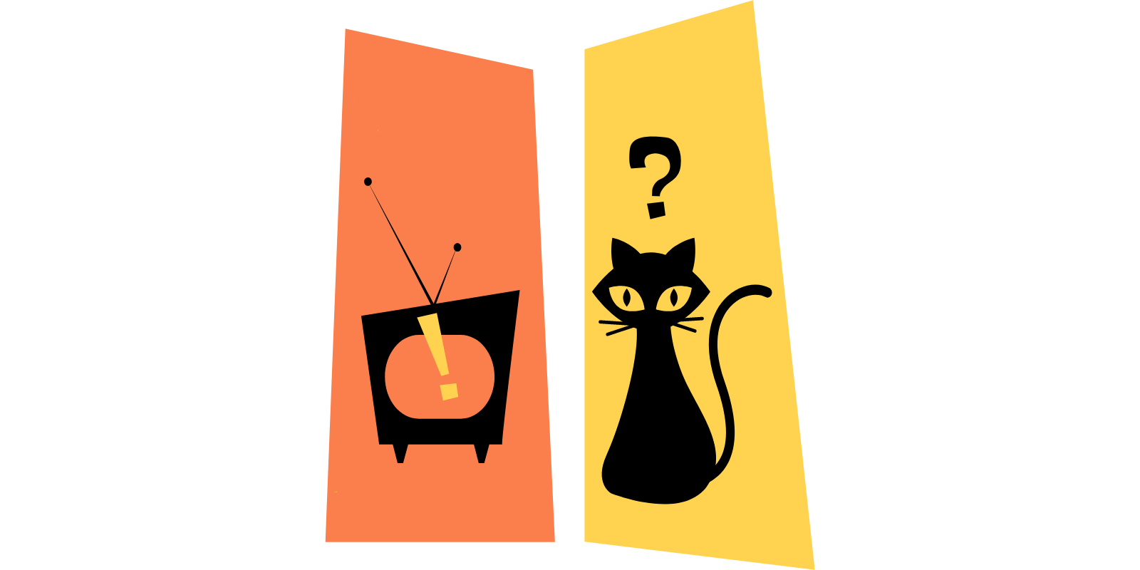 Critical Thinking cat is curious about media messages and their impact.